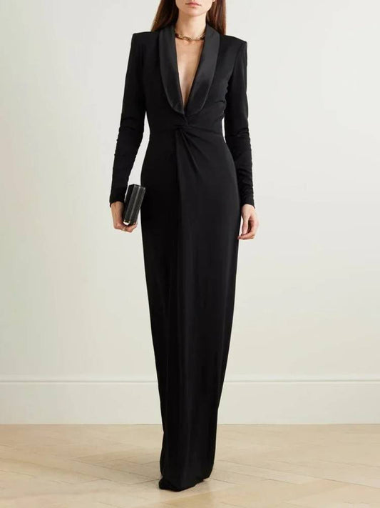 The Élan Dress – Noir